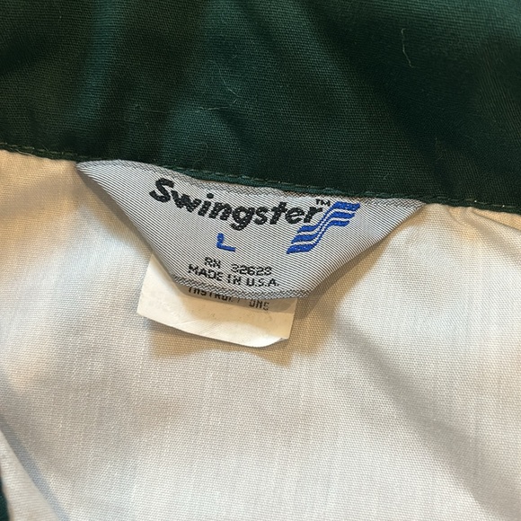 Swingster Day-Timers windbreaker golf jacket sz L - Picture 3 of 5